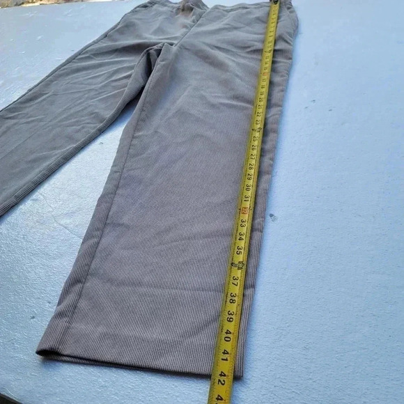 NWOT Alfred Dunner St Moritz Womens Pull On Beige Tan Corduroy Pants Sz 20 - Picture 3 of 11